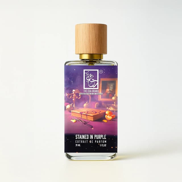 Dua Fragrances Stained In Purple