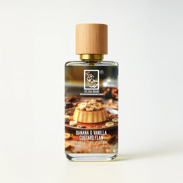 Dua Fragrances Banana & Vanilla Custard Flan