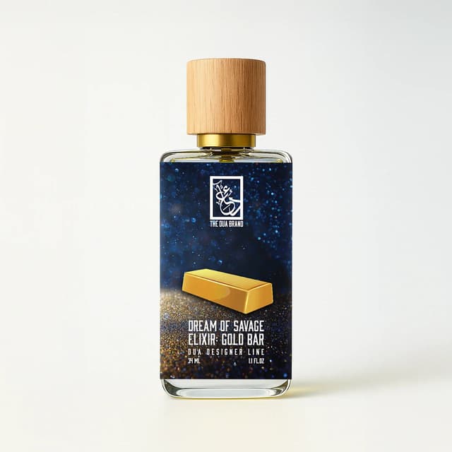 Dua Fragrances Dream Of Savage Elixir: Gold Bar