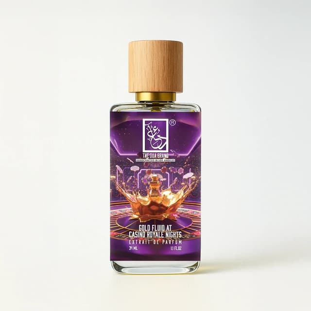 Dua Fragrances Gold Fluid At Casino Royale Nights