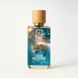 Leopard Gone Swimming